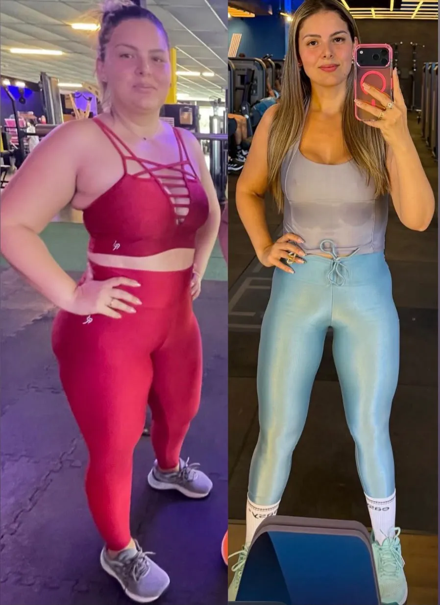 Fernanda Paizante, antes e depois